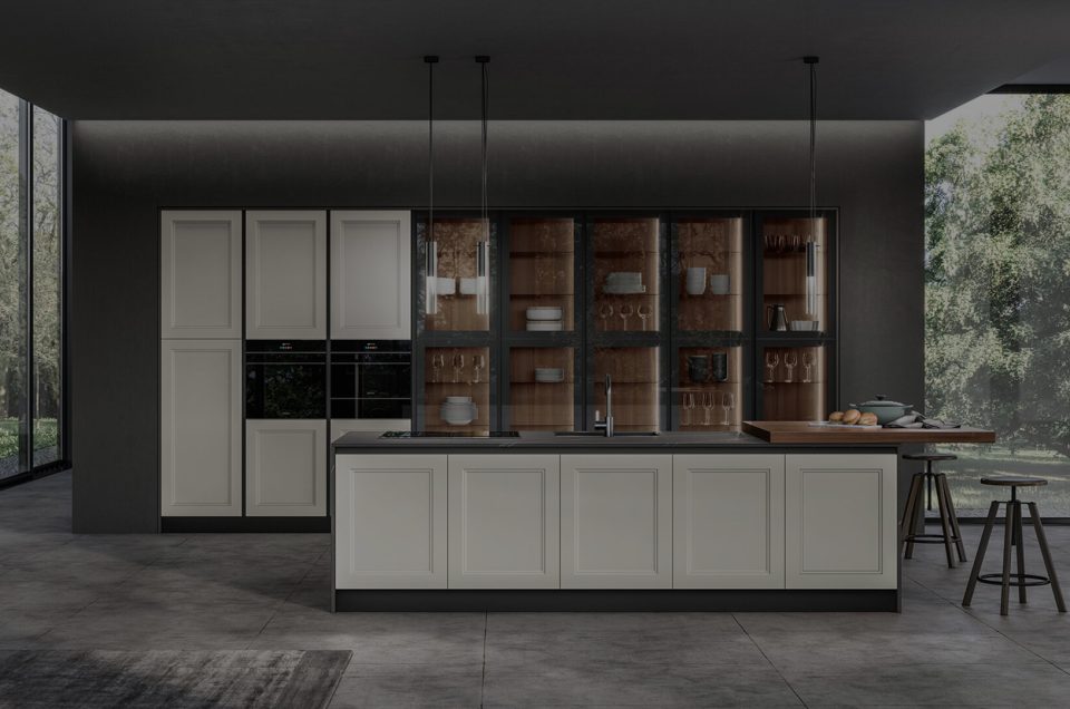 El cristal en la cocina: elegancia, luz y modernidad