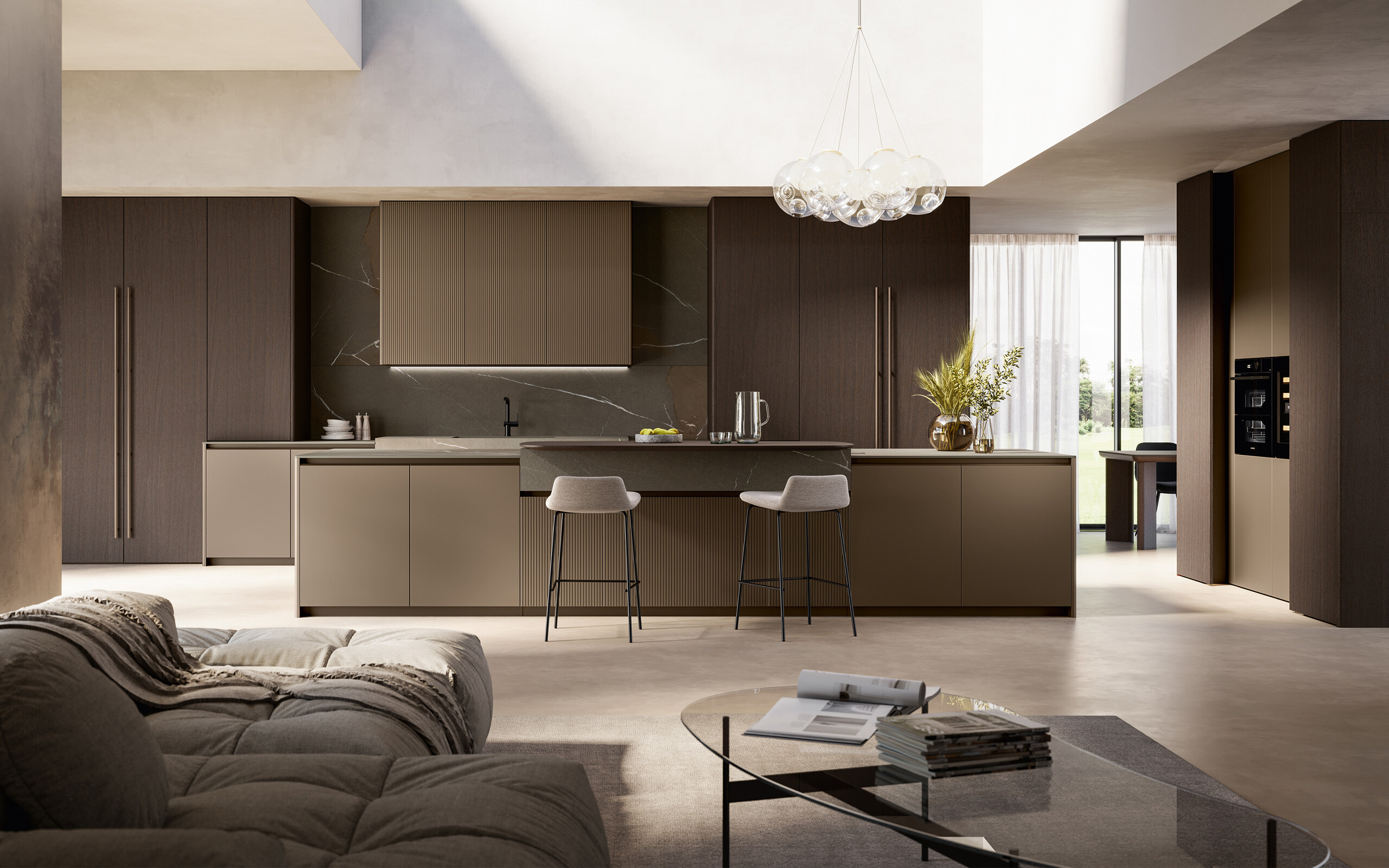 Time de Arredo3: color, diseño y personalización para una cocina única